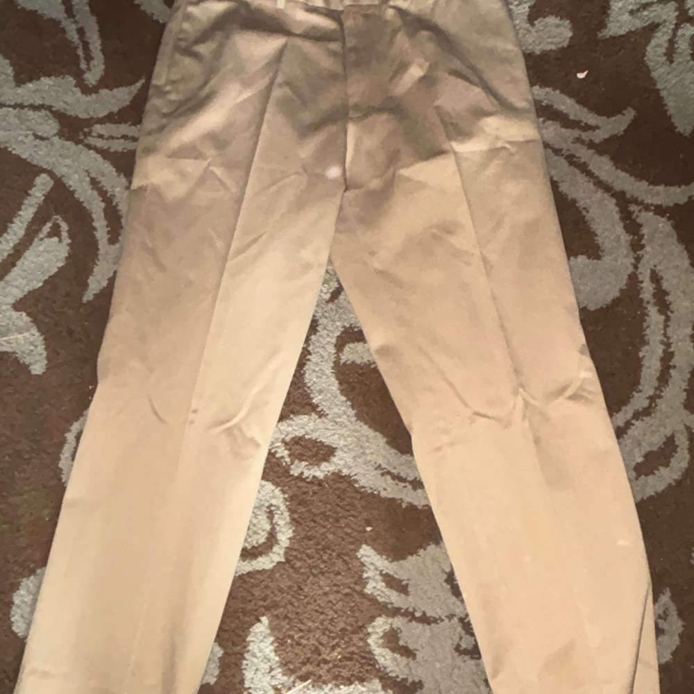 Classic Tan Trousers